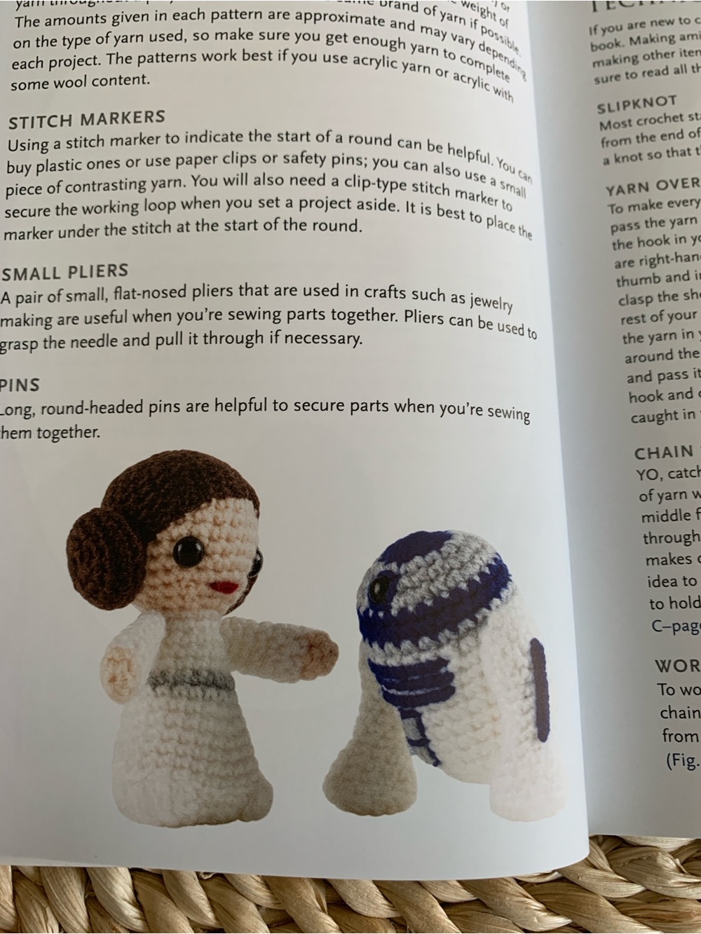 Original Star Wars Mini Figures Crochet Book, 12 Projects, 2.5-4.5 inch Like New - Picture 4 of 9